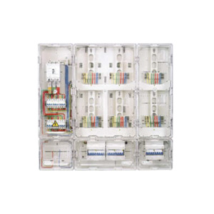 CFFX-D-K601透明直入預付費式三相六表位計量箱